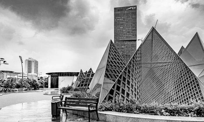 Tag 9: Tel Aviv – Black, white and&nbsp;wet